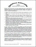 Christian Education Ministry Manual Sample