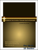 Steering the Church Toward God's Purposes Leadership Guide Download for Group of 25