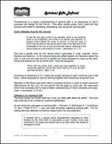Sample of Content in Spiritual Gifts Book