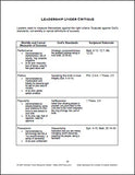 Leadership Ministry Manual for Church Leaders