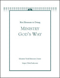 Ministry God's Way Discipleship Tool