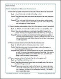 Ministry Perseverance Bible Study