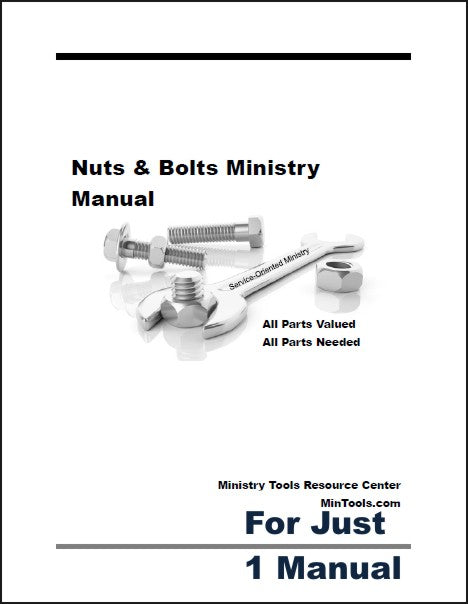 Nuts & Bolts Service-Oriented Ministry Manual
