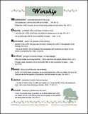 Sowing Good into Our Lives Discipleship Acrostics Download