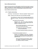 Staffing Ministry Manual