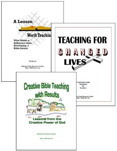 Teacher Training Workbooks as Downloads