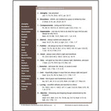 Page listing God's attributes from Our Great God from A to Z Discipleship Tool