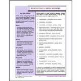 Sample page titled Benevolence - Caring Ministry from the Ministry Handbook: Spiritual Gifts in Use