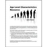 Cover of Bible teachers training resource title Age Level Characteristics Adults Module