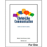 Cover of Christ-like Communication Guide for Church Leaders