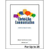 Cover of Christ-like Communication Guide for Church Leaders