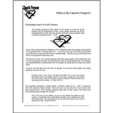 Page titled What is the Church's Purpose from the Church Purpose Ministry Manual