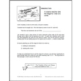 A sample page of Principle Two from the Creative Bible Teaching with Results Workbook