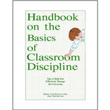 A cover of a Bible teachers training resource titled Handbook on the Basics of Classroom Discipline with a sub-title of Tips to Help You Effectively Manage the Classroom 
