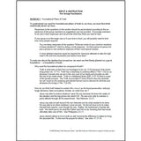 Page titled Input and Instruction for Group Facilitators from the Foundational Pillars of Truth Discussion Guides