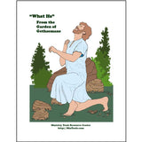 Cover for Discussion Guides titled What Ifs from the Garden of Gethsemane