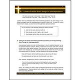 Page titled Leaders Practice God's Design for Interdependence from the Steering the Church Toward Body Life Leadership Guide