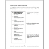 Page titled Reflection for Leadership Under Critique from the Leadership Ministry Manual