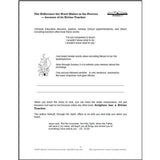 Sample Page from Session 3 about the Divine Teacher from A Lesson Worth Teaching Workbook