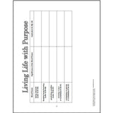 Handout from the Living Life with Purpose Adult Curriculum