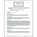 Sample method titled Storytelling from the Sharpening Your Bible Teaching Methods