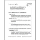 Page titled Empowered by God from the Nuts and Bolts Ministry Manual