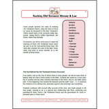 Sample page titled Teaching Old Testament History and Law from the Teaching the Real Message of the Bible resource