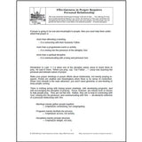 Page titled Effectiveness in Prayer Requires Personal Relationship from the Prayer Ministry Manual