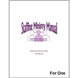 Cover titled 'Staffing Ministry Manual' with a simple staff illustration, and the subtitle 'Getting the right person' and smaller text reads 'It's about more than filling positions!' 