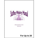 Cover titled 'Staffing Ministry Manual' with a simple staff illustration, and the subtitle 'Getting the right person' and smaller text reads 'It's about more than filling positions!' 