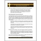 Page titled Steer he Church Toward Discipleship Due to the Great Commission