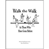 Cover of the devotional Walk the Walk as Those Gone Before by Ministry Tools Resource Center