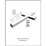 Cover for the devotional 'Let's Walk the Walk' by Ministry Tools Resource Center