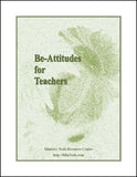 Be-Attitudes for Teachers Devotionals
