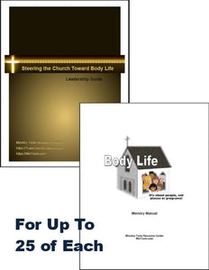 Body Life Bundle for Leadership Team