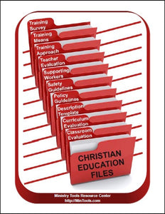 Guidelines for Christian Education Ministry