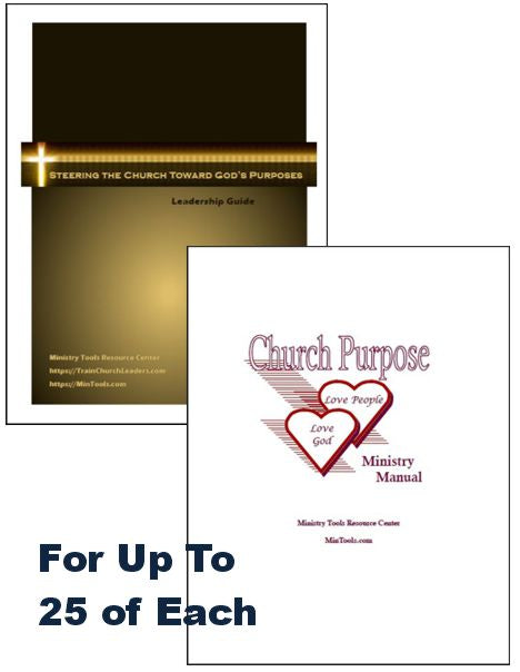 Church Purpose Bundle Download to Print Each for a Group of 25