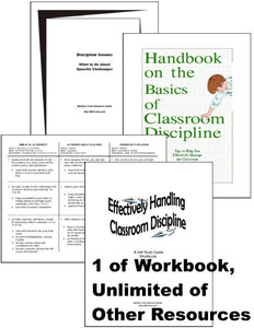 Classroom Discipline Download for Bible Teachers Training