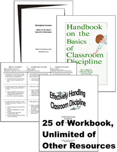 Classroom Discipline Download Bundle for Children's Workers