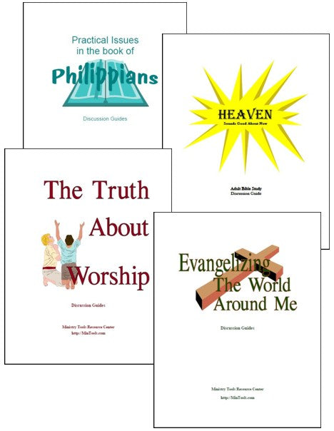 Bible Study Discussion Guides Deal
