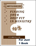 Finding Your Best Fit in Ministry Book