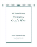 Ministry God's Way Discipleship Tool
