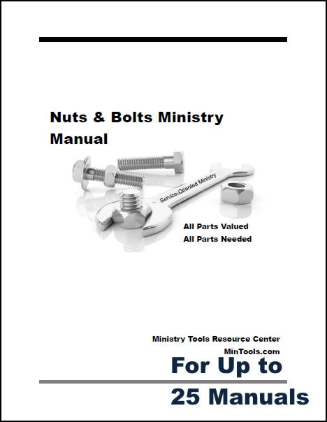 Nuts & Bolts Ministry Manual for Service-Oriented Workers
