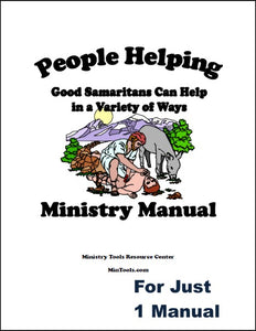 People Helping Ministry Manual