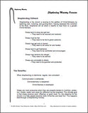 Shepherding Ministry Manual Sample