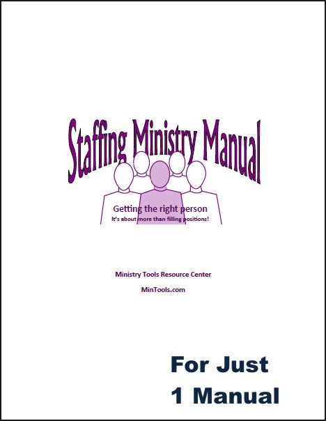 Staffing Ministry Manual