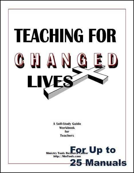 Teaching for Changed Lives Workbook for Group